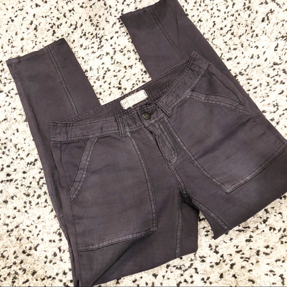 Free People Pants - 🚨 Free People Skinny Cargo Pants in Charcoal